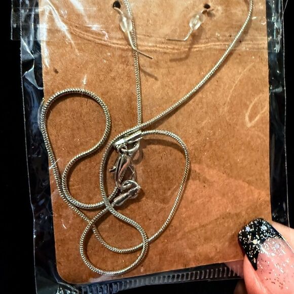 Silver Tree of Life Earrings with Intricate Design - Picture 3 of 3